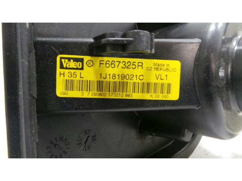 Recambio de motor calefaccion para audi a3 (8l) 1.9 tdi referencia OEM IAM 1J1819021C-F667325R VALEO 