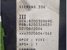 Recambio de centralita check control para renault megane ii berlina 3p 1.9 dci diesel referencia OEM IAM S118400220D-8200309690- 2