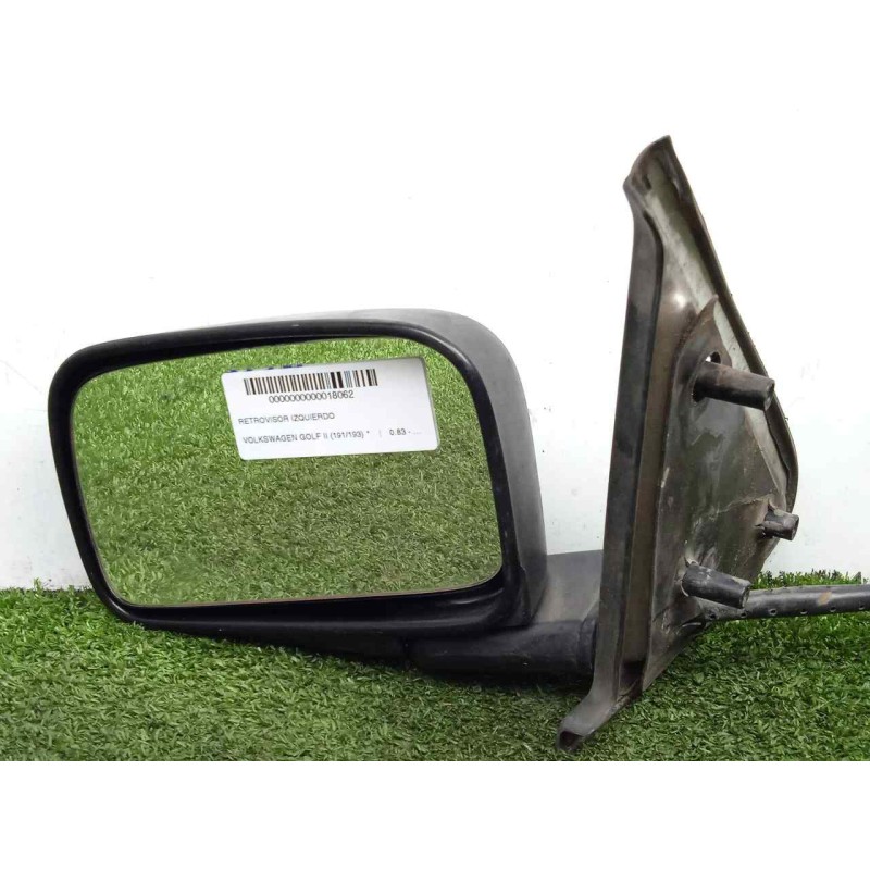 Recambio de retrovisor izquierdo para volkswagen golf ii (191/193) referencia OEM IAM  MANUAL NEGRO