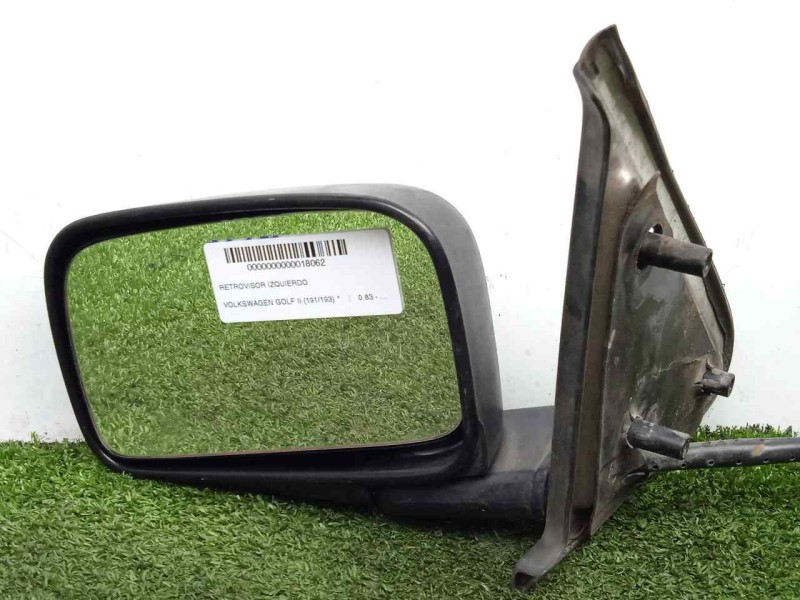 Recambio de retrovisor izquierdo para volkswagen golf ii (191/193) referencia OEM IAM  MANUAL NEGRO
