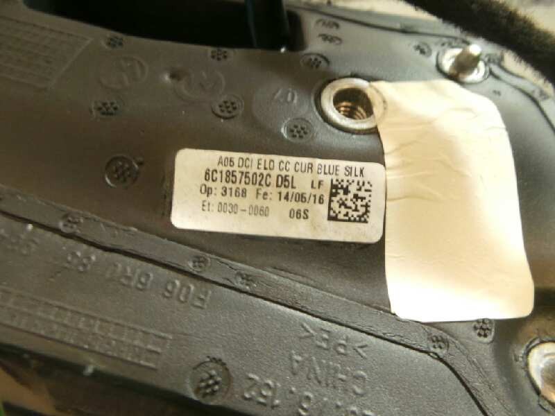 Recambio de retrovisor derecho para volkswagen polo (6c1) 1.2 tsi referencia OEM IAM 6C1857502C ELECTRICO AZUL