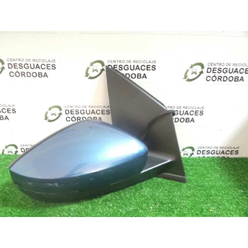 Recambio de retrovisor derecho para volkswagen polo (6c1) 1.2 tsi referencia OEM IAM 6C1857502C ELECTRICO AZUL