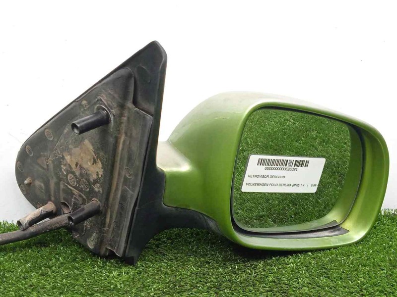 Recambio de retrovisor derecho para volkswagen polo berlina (6n2) 1.4 referencia OEM IAM SINREFERENCIA 00-02 - MANUAL VERDE