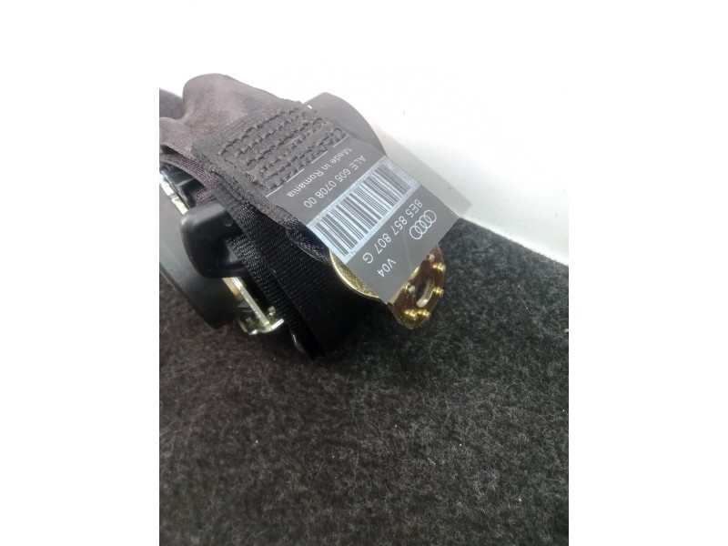 Recambio de cinturon seguridad trasero central para audi a4 berlina (8e) 1.8 20v turbo referencia OEM IAM 8E5857807G  