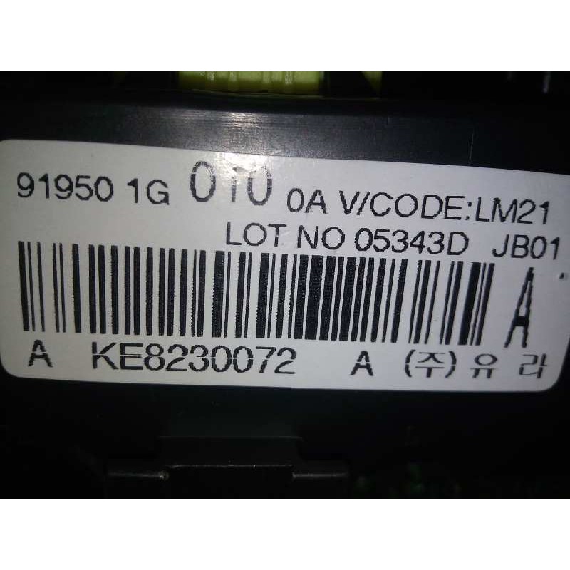 Recambio de caja reles / fusibles para hyundai accent (mc) 1.5 crdi cat referencia OEM IAM 919501G010 NUEVO TYCO