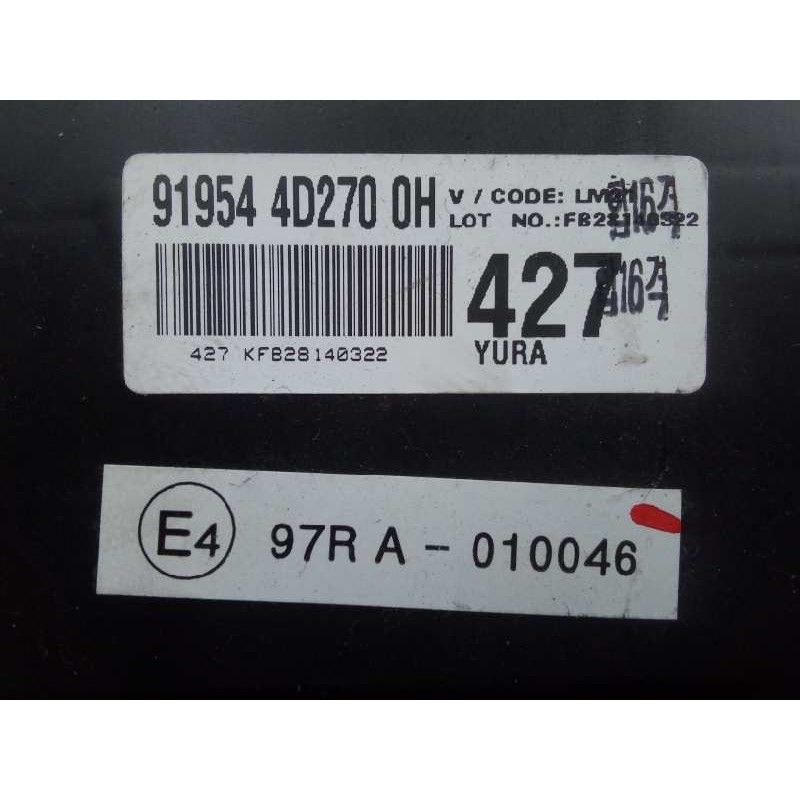 Recambio de caja reles / fusibles para kia carnival 2.9 crdi cat referencia OEM IAM 919544D270  