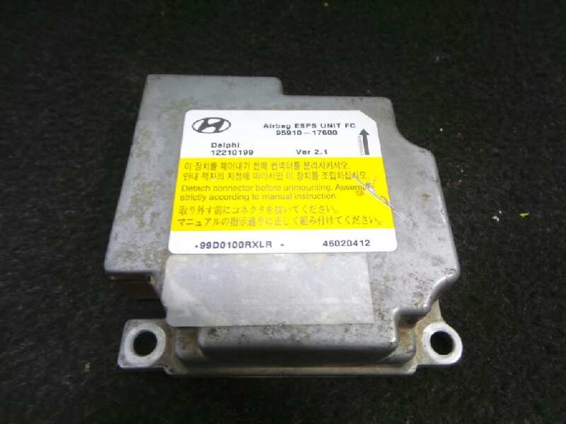 Recambio de centralita airbag para hyundai matrix (fc) 1.5 crdi cat referencia OEM IAM 9591017600-12210199-46020412 DELPHI 