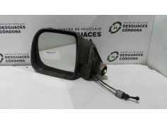 Recambio de retrovisor izquierdo para renault express 1.9d (g40) referencia OEM IAM  2.SERIE - MANUAL NEGRO PLASTICO