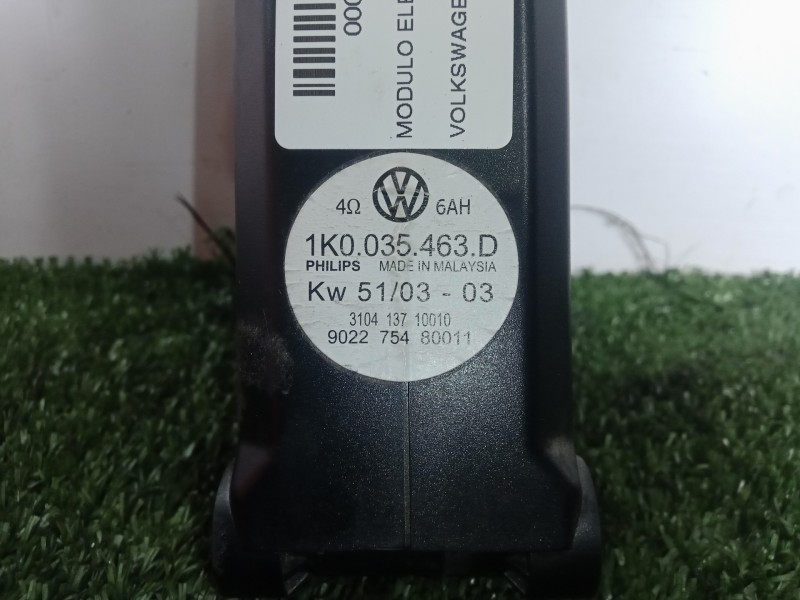 Recambio de modulo electronico para volkswagen golf v berlina (1k1) 1.4 16v referencia OEM IAM 1K0035463D  