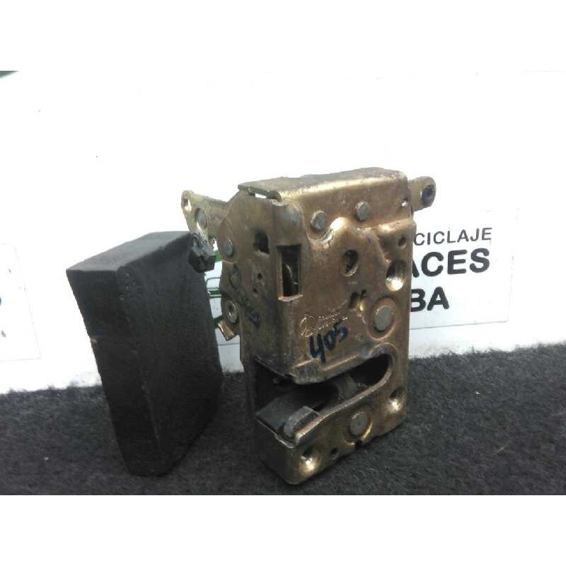 Recambio de cerradura puerta delantera derecha para peugeot 405 berlina referencia OEM IAM  4.PUERTAS MECANICA