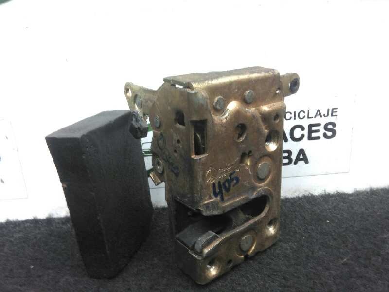 Recambio de cerradura puerta delantera derecha para peugeot 405 berlina referencia OEM IAM  4.PUERTAS MECANICA