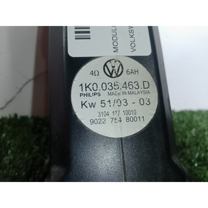 Recambio de modulo electronico para volkswagen golf v berlina (1k1) 1.4 16v referencia OEM IAM 1K0035463D  