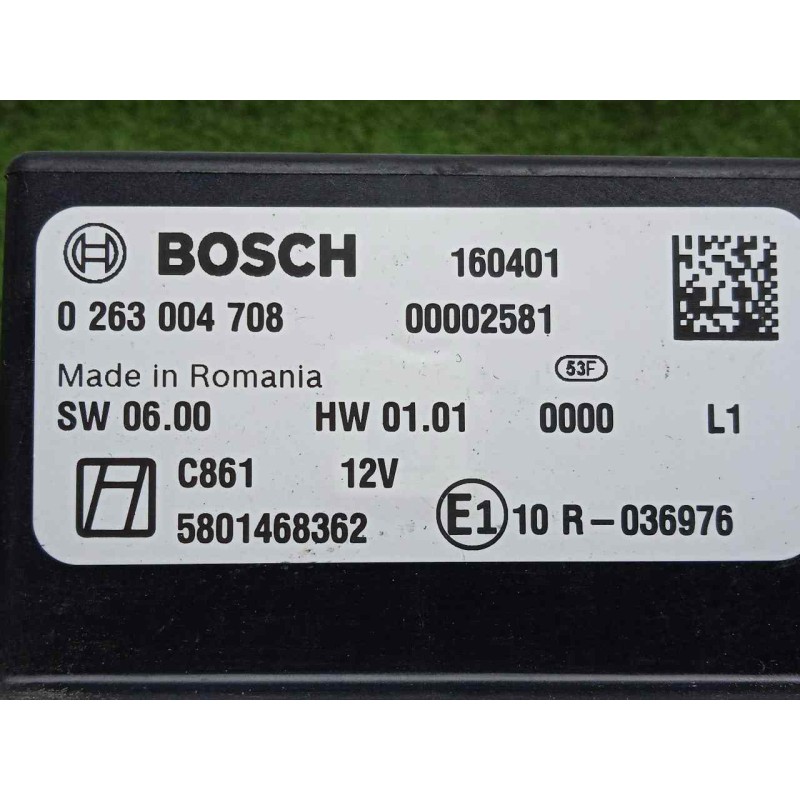 Recambio de modulo electronico para iveco daily furgón 2.3 diesel cat referencia OEM IAM 0263004708-5801468362  