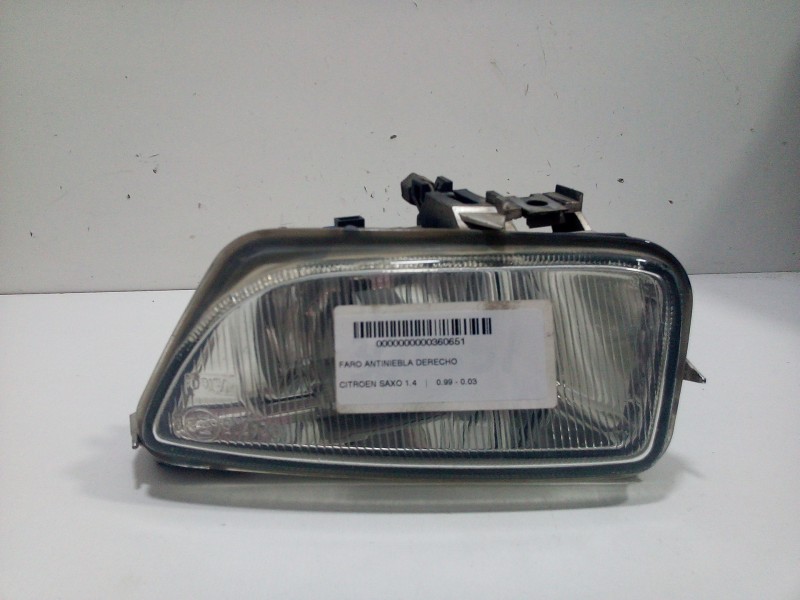 Recambio de faro antiniebla derecho para citroën saxo 1.4 referencia OEM IAM 9618343580 2-SERIE H-1