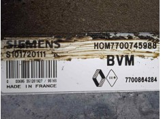 Recambio de centralita motor uce para renault safrane (b54) 2.2 cat referencia OEM IAM S101720111-7700745988-7700864284  SIEMENS 2