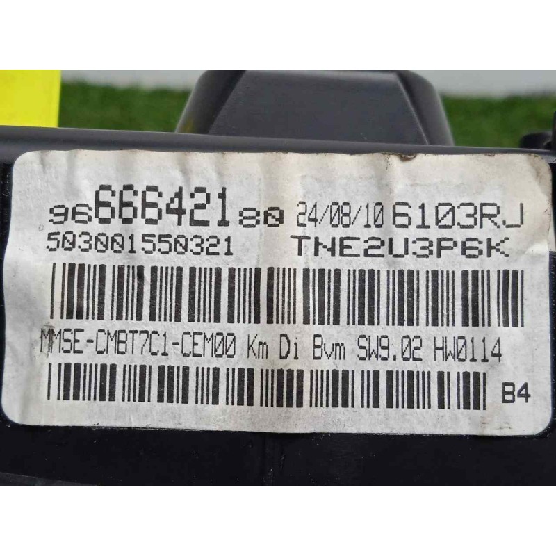 Recambio de cuadro instrumentos para peugeot 308 1.6 16v hdi referencia OEM IAM 9666642180  