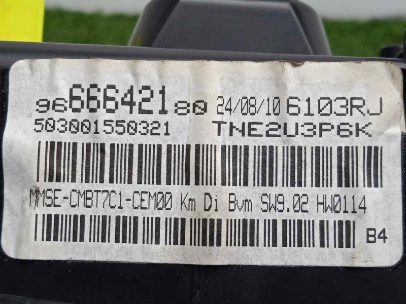 Recambio de cuadro instrumentos para peugeot 308 1.6 16v hdi referencia OEM IAM 9666642180  