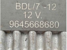 Recambio de caja precalentamiento para citroën nemo 1.4 hdi referencia OEM IAM 9645668680   2