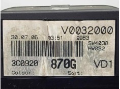 Recambio de cuadro instrumentos para volkswagen passat berlina (3c2) 2.0 tdi referencia OEM IAM 3C0920870G   2