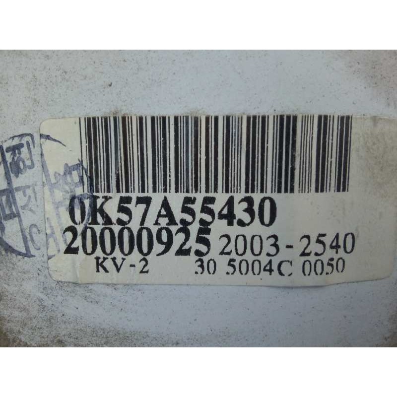 Recambio de cuadro instrumentos para kia carnival 2.9 turbodiesel cat referencia OEM IAM 0K57A55430-20000925  