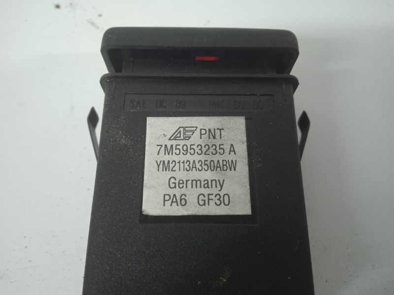 Recambio de warning para ford galaxy (vy) 1.9 tdi cat referencia OEM IAM 7M5953235A  7.PIN