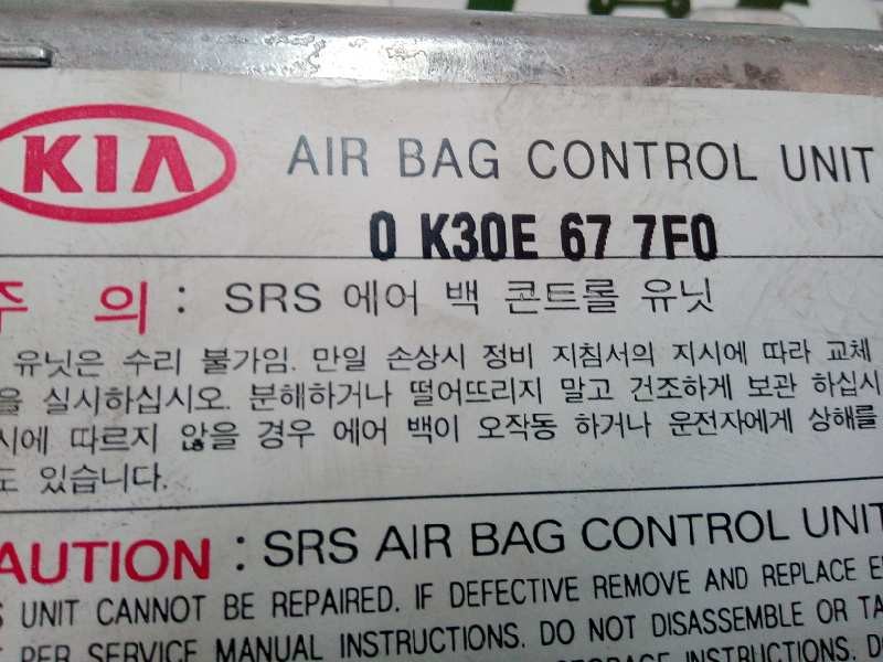 Recambio de centralita airbag para kia rio 1.3 cat referencia OEM IAM 0K30E677F0-G13018 MOBIS NUEVO