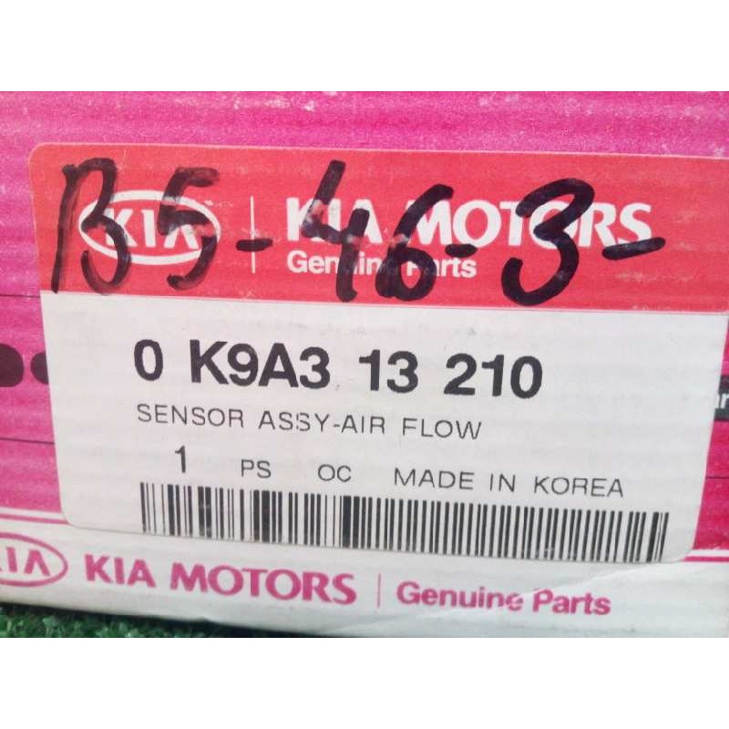 Recambio de caudalimetro para kia clarus 2.0 cat referencia OEM IAM 9210930007-0K9A313210 KEFICO NUEVO