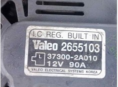 Recambio de alternador para hyundai getz (tb) 1.5 crdi cat referencia OEM IAM 2655103-373002A010 VALEO - 90AH - 12V POLEA.EMBRAG 2