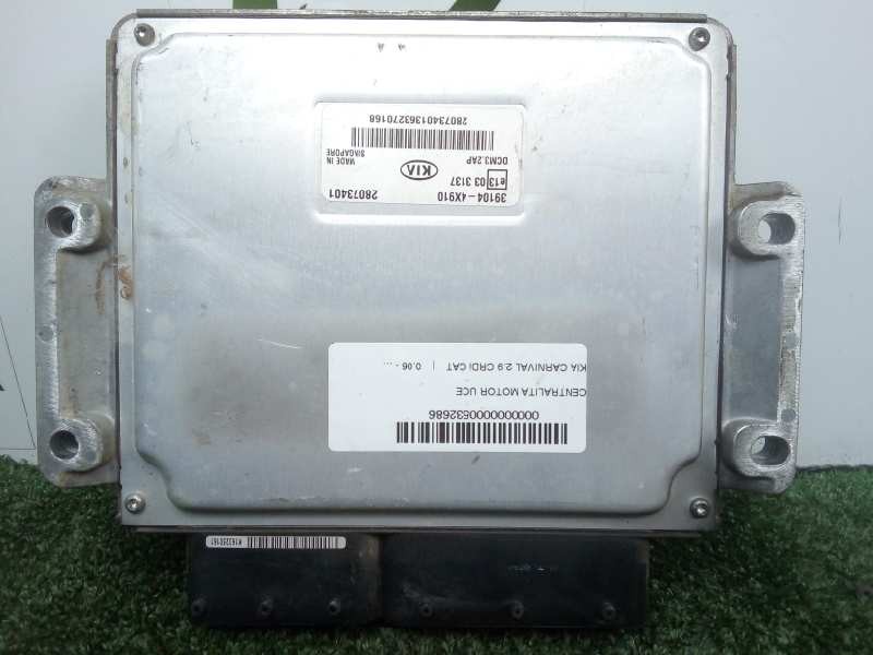 Recambio de centralita motor uce para kia carnival 2.9 crdi cat referencia OEM IAM R0412C001G-391044X910  DELPHI