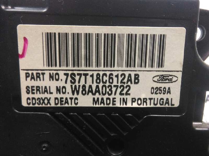 Recambio de mando climatizador para ford galaxy (ca1) 2.0 tdci cat referencia OEM IAM 7S7T18C612AB  