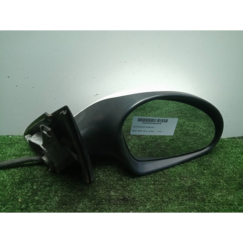 Recambio de retrovisor derecho para seat ibiza (6l1) 1.9 sdi referencia OEM IAM SINREFERENCIA MANUAL BLANCO