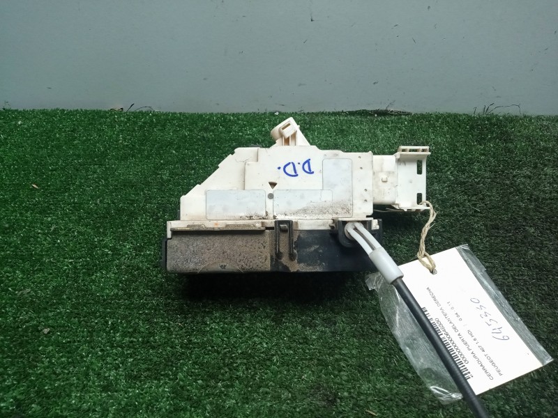 Recambio de cerradura puerta delantera derecha para peugeot 407 1.6 hdi referencia OEM IAM 9659853780F 6.PINES 