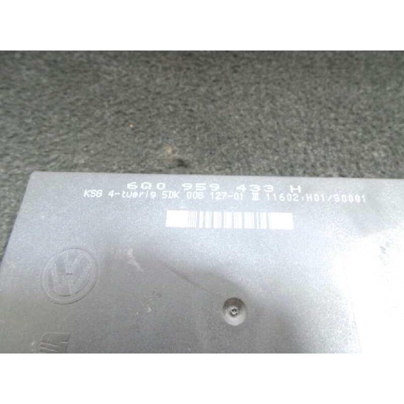 Recambio de centralita check control para volkswagen polo (9n1) 1.4 tdi referencia OEM IAM 6Q0959433H-5DK00812701  HELLA