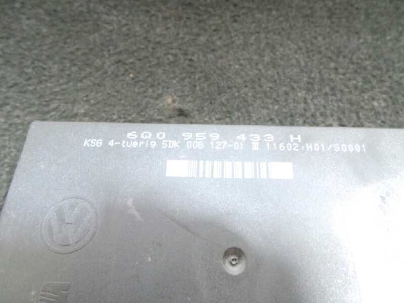 Recambio de centralita check control para volkswagen polo (9n1) 1.4 tdi referencia OEM IAM 6Q0959433H-5DK00812701  HELLA