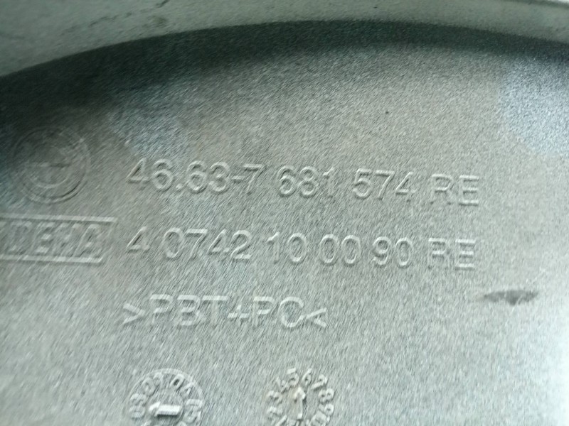 Recambio de carenado derecho para bmw r 1200 rt/st referencia OEM IAM 46637681574 K26 COLIN DERECHO