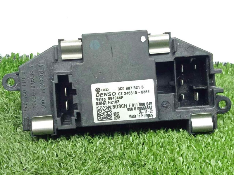 Recambio de resistencia calefaccion para volkswagen passat berlina (3c2) 2.0 tdi referencia OEM IAM F011500045-3C0907521B  