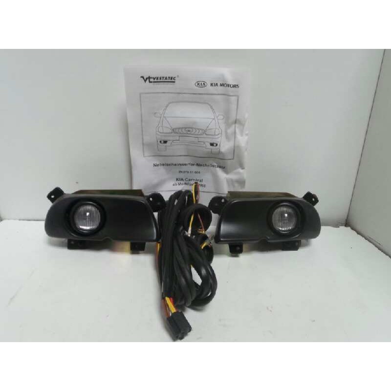 Recambio de faro antiniebla izquierdo para kia carnival referencia OEM IAM ZK57051006 MATERIAL NUEVO OJO JUEGO 2 ANTI NIEBLA