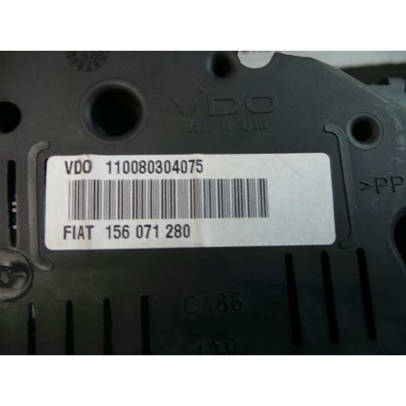 Recambio de cuadro instrumentos para alfa romeo 147 (190) 1.6 16v cat referencia OEM IAM 110080304075-156071280 VDO 