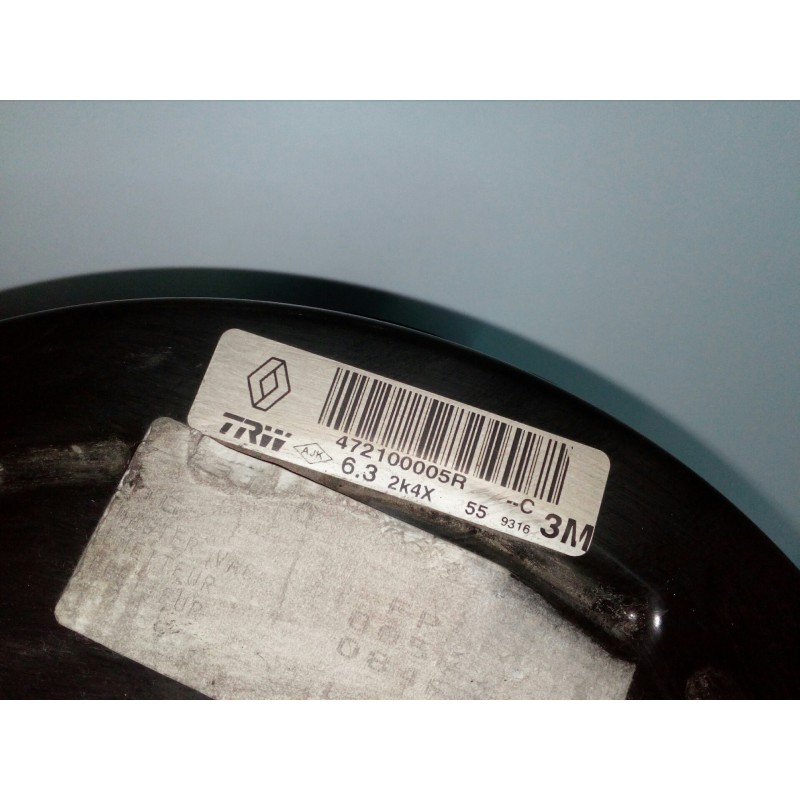 Recambio de servofreno para renault scenic iii 1.5 dci diesel fap referencia OEM IAM 472100005R-472100005RC  