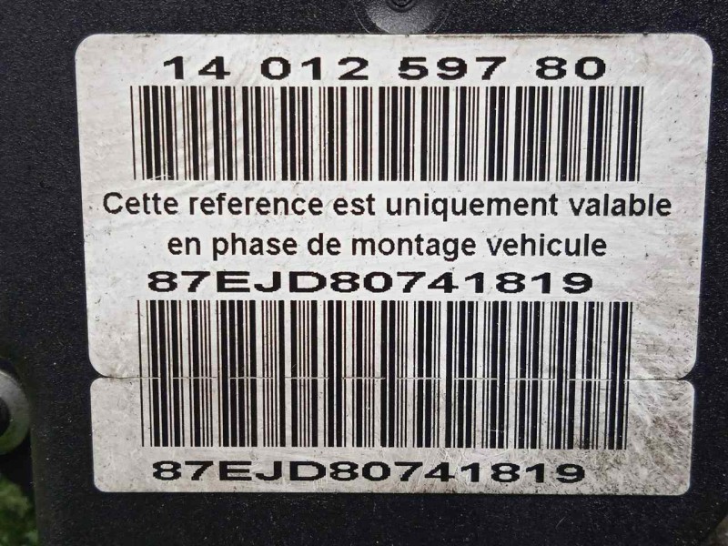 Recambio de abs para fiat scudo furgón (272) 1.6 jtdm cat referencia OEM IAM 0265800696-0265232065-1401109880  