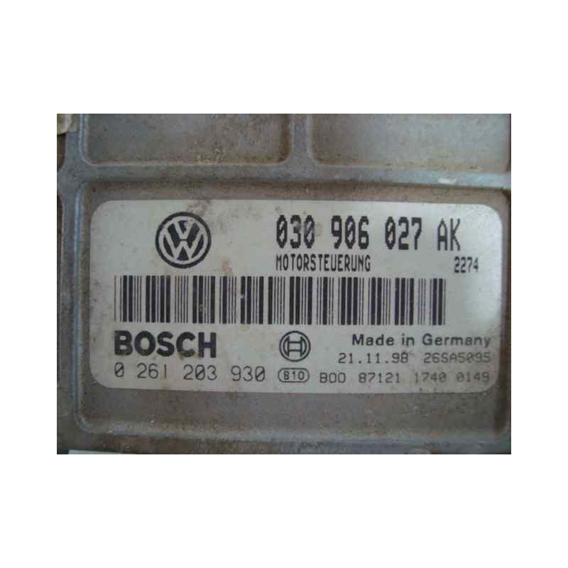 Recambio de centralita motor uce para seat arosa (6h1) 1.0 referencia OEM IAM 030906027AK0261203930  