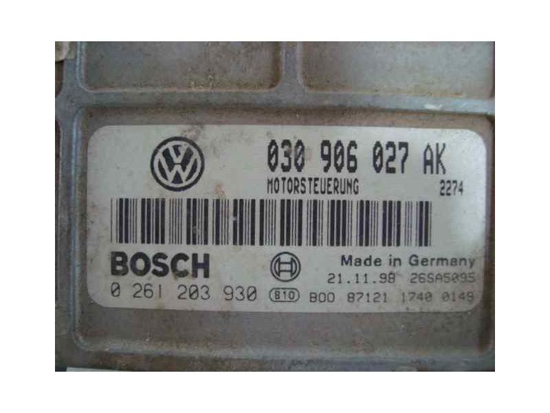 Recambio de centralita motor uce para seat arosa (6h1) 1.0 referencia OEM IAM 030906027AK0261203930  
