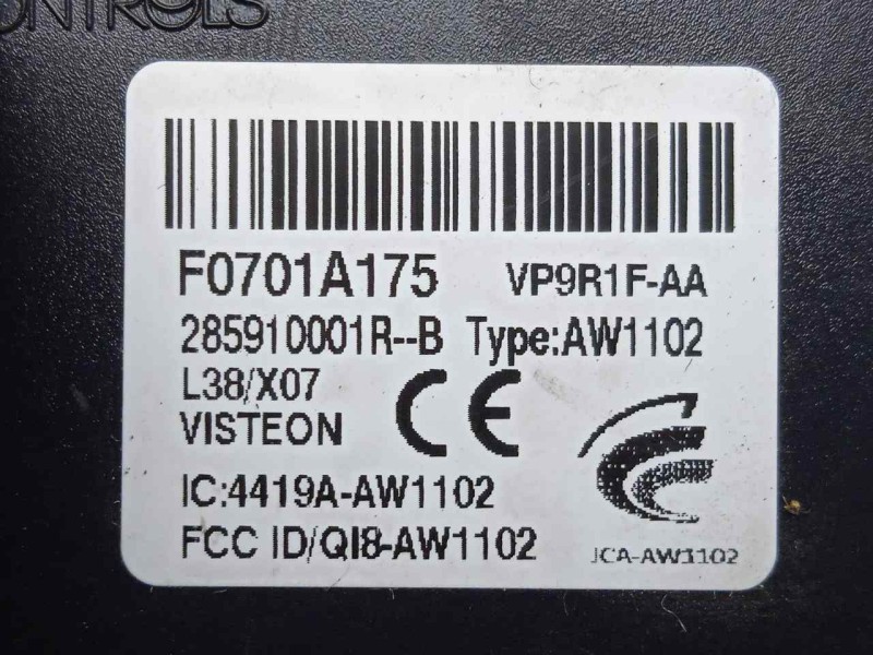 Recambio de antena para fiat talento kasten (296) 2.0 mjet referencia OEM IAM 285910001R-AW1102 ANTENA LLAVE CONTACTO 