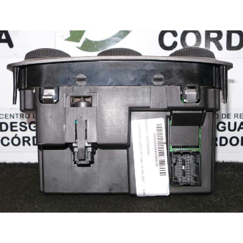 Recambio de mando climatizador para alfa romeo 147 (190) 1.6 16v cat referencia OEM IAM 01560513690-52492078  