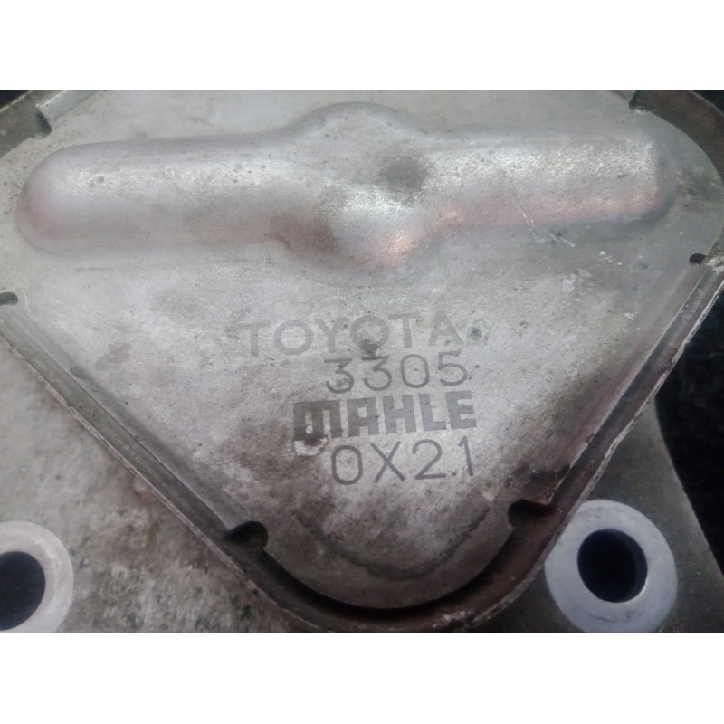 Recambio de enfriador aceite motor para toyota auris 1.4 turbodiesel cat referencia OEM IAM NOTIENEREFERENCIA  