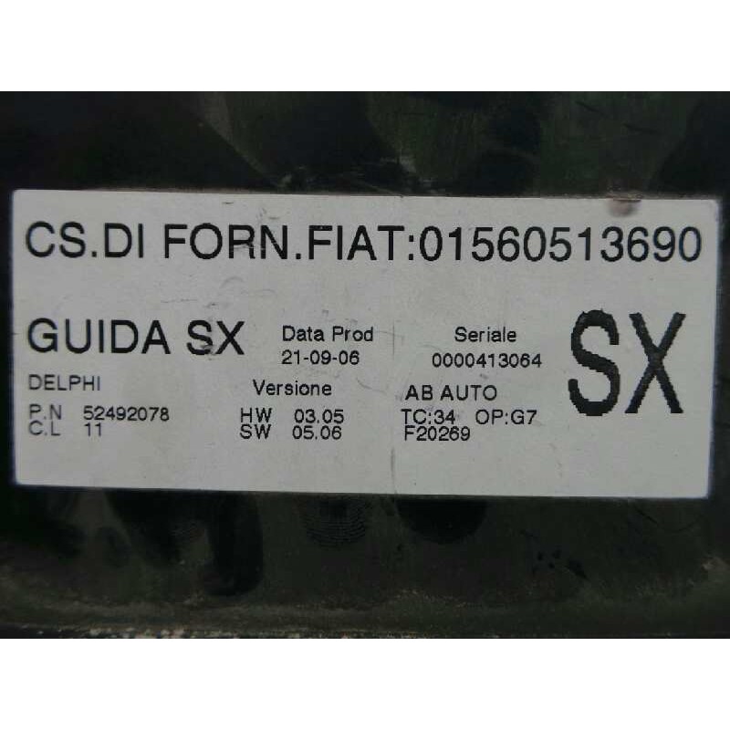 Recambio de mando climatizador para alfa romeo 147 (190) 1.6 16v cat referencia OEM IAM 01560513690-52492078  