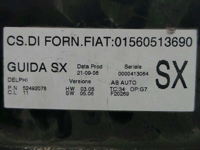 Recambio de mando climatizador para alfa romeo 147 (190) 1.6 16v cat referencia OEM IAM 01560513690-52492078  