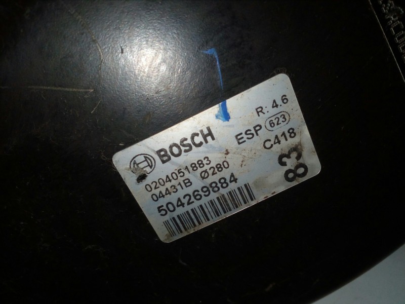 Recambio de servofreno para iveco daily pr 2.3 diesel cat referencia OEM IAM 0204051883-504269884 BOSCH 