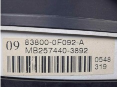 Recambio de cuadro instrumentos para toyota corolla verso (r1) 2.2 turbodiesel cat referencia OEM IAM 838000F092A-MB2574403892-2 2