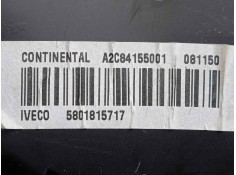 Recambio de cuadro instrumentos para iveco daily furgón 2.3 diesel cat referencia OEM IAM A2C84155001-580181517   2